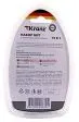 KRANZ набор бит с магнитным держателем, пластиковый кейс, 19 шт