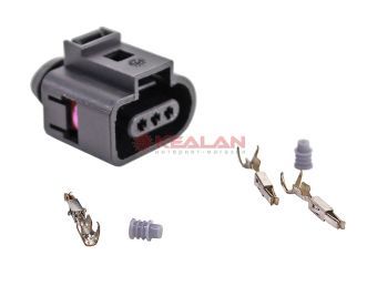 CARGEN AX6533S разъем 1J0973703 (3pin) 3 контакта датчика уровня масла для Audi, Seat, Skoda, Volksw