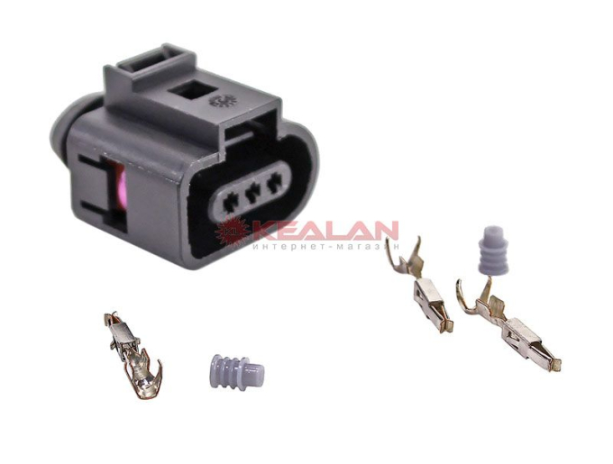 CARGEN AX6533S разъем 1J0973703 (3pin) 3 контакта датчика уровня масла для Audi, Seat, Skoda, Volksw