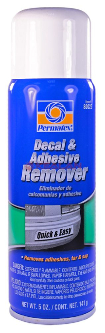 Permatex 80025 удалитель клеев и маркировок, аэрозоль, 142 г.