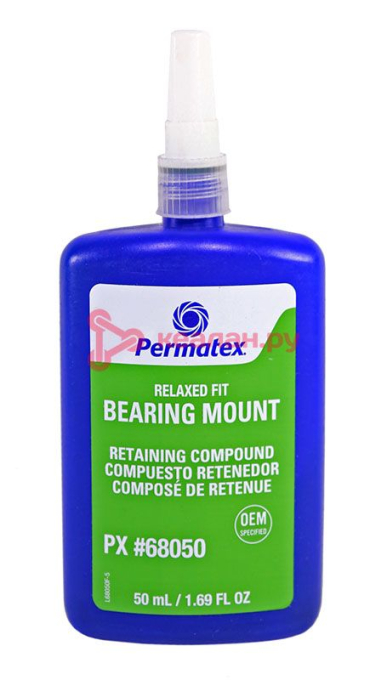 Permatex 68050 компаунд для монтажа подшипников и втулок со свободной посадкой, 50 мл.