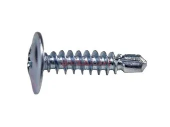 MixOne. cаморез 4,2х19 сверло, оцинкованный, с прессшайбой, 1 шт.