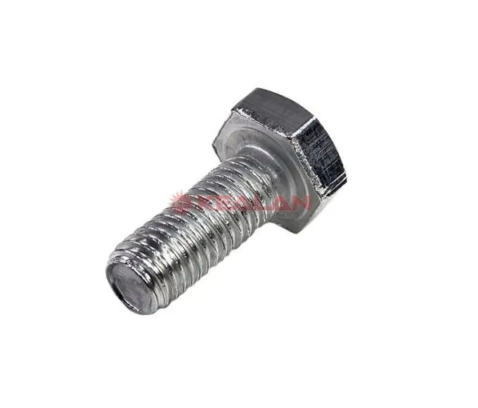 MixOne. болт с полной резьбой 10х25, шестигранная головка, оцинкованный, DIN933, ГОСТ 7798-70