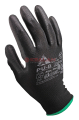 GWARD Astra Pu-B перчатки нейлоновые черного цвета с полиуретановым покрытием, 9/L