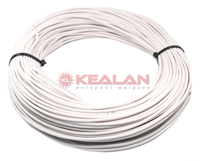 PRETTL ПГВА 1.5W автомобильный провод, цвет белый, 100 м.