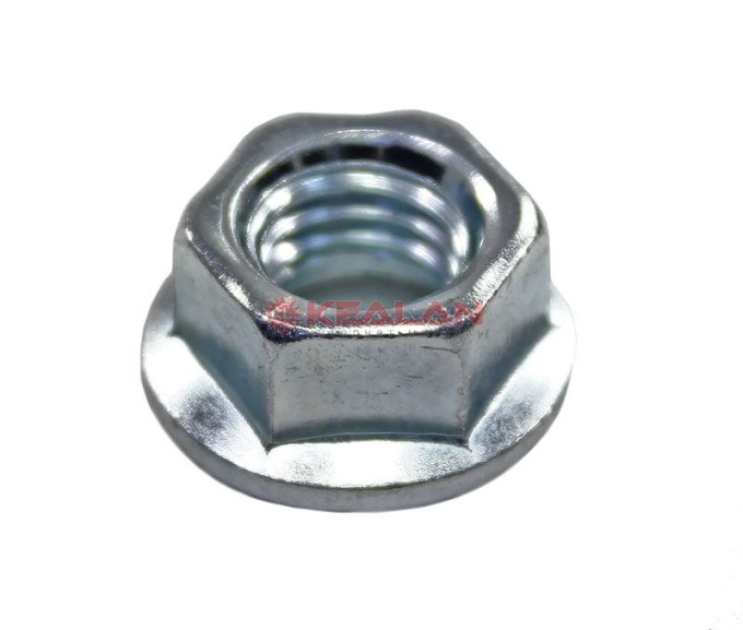 MixOne. гайка с фланцем М10, оцинкованная, DIN 6923, 1 шт.