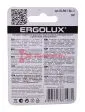 Ergolux 6LR61 алкалиновая батарейка, в блистере 1 шт.
