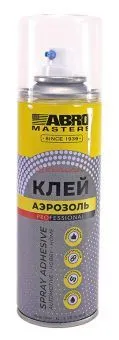 ABRO MASTERS TA-1200-200-AM-RE клей-аэрозоль профессиональный, 200 мл.