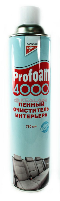 KANGAROO Profoam 4000 очиститель интерьера, пенный, 780 мл.