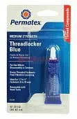 Permatex 24200 фиксатор резьбы средней фиксации, синии, 6 мл.