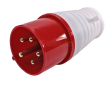 REXANT 11-8905 вилка 025 переносная 3Р+РЕ+N 32А 380В IP44 REXANT 11-8905 вилка 025 переносная 3Р+РЕ+N 32А 380В IP44