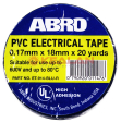 ABRO ET-914-BLU-R изолента термостойкая, синяя, 18 мм, 18 м.