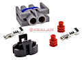 Картинка CARGEN AX6392S разъем 12162017 (2pin) 2 контакта датчика кондиционера для Chevrolet. от интентернет-магазина КЕАЛАН