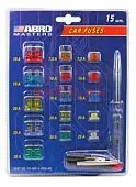 ABRO MASTERS FU-MIX-1-PEN-RE набор предохранителей с индикаторной отверткой, флажковые, мини, микро,
