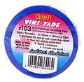 Картинка Denka Vini Tape изоляционная лента, синяя, 18 мм, 20 м. от интентернет-магазина КЕАЛАН