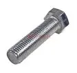 MixOne. болт с полной резьбой 20х80, шестигранная головка, оцинкованный, DIN933, ГОСТ 7798-70