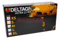 GWARD Deltagrip Ultra LS Black перчатки нитриловые, черного цвета, XS, 100 шт.