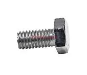 MixOne. болт с полной резьбой 6х12, шестигранная головка, оцинкованный, DIN933, ГОСТ 7798-70