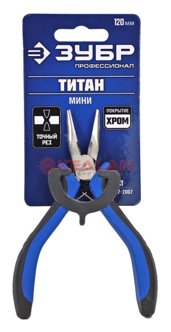 ЗУБР ТИТАН "МИНИ" 22170-3, тонкогубцы, 120 мм.