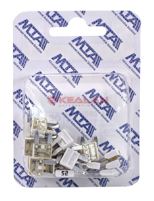 MTA предохранитель MINIVAL 25A, 25 шт.