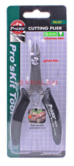 Pro'sKit PM-251 бокорезы/кусачки прецизионные, пружина, 122 мм.