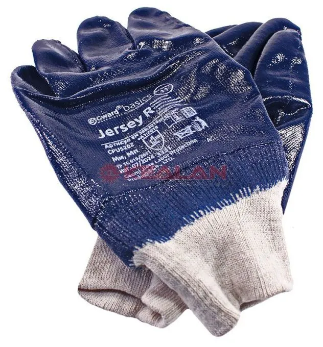 GWARD Jersey-R Перчатки c полным нитриловым покрытием, манжет-резинка, размер 11 (XL)