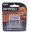 Картинка OPTICELL BASIC, ААA/LR03-4BL батарейка алкалиновая, 4 шт. от интентернет-магазина КЕАЛАН