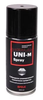 EFELE UNI-M SPRAY гибридное универсальное смазочное средство, 210 мл.