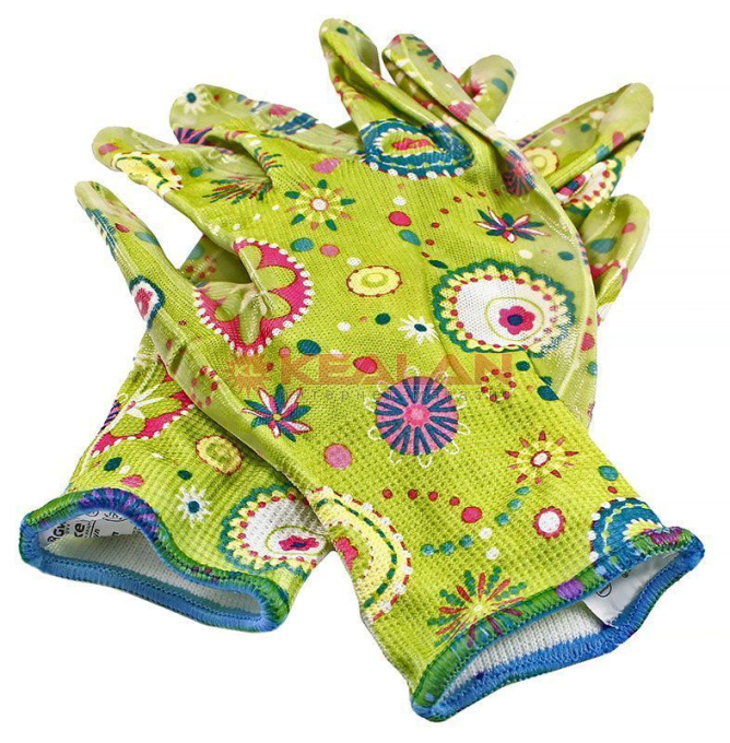 GWARD Fiesta LIKE перчатки нейлоновые с нитриловым покрытием, размер 9 (L)