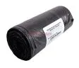 PAKLEEN пакет для мусора черный ПНД, 60*50 см, 30 л, 12 мкм, 30 шт.