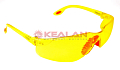 Картинка ЗУБР "СПЕКТР 3" защитные желтые очки, широкая монолинза, открытого типа от интентернет-магазина КЕАЛАН