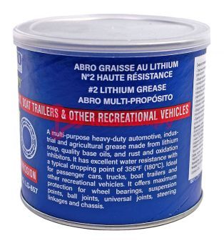 ABRO MASTERS LG-857-AM-I-ESF cмазка литиевая «Литол» #2, 454 г.
