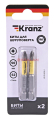 KRANZ бита для шуруповерта PZ1х50 мм (2 шт./уп.)