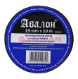AVALON изолента черная, на флисовой основе, 19 мм, 10 м. AVALON изолента черная, на флисовой основе, 19 мм, 10 м.