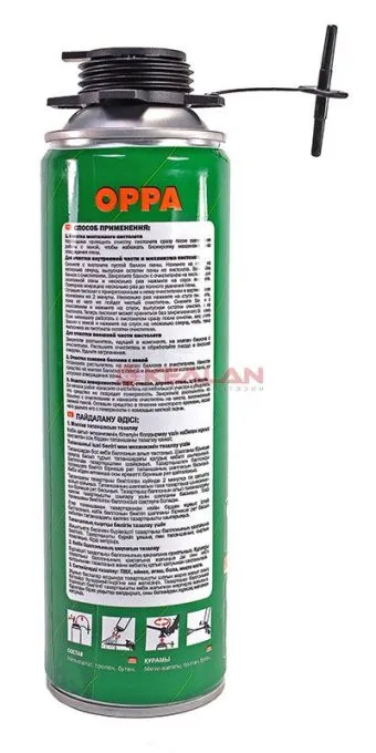 OPPA CLEANER очиститель монтажной пены, 500 мл.