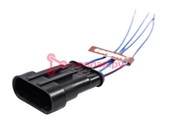 CARGEN AX366 разъем 282106-1 4-х контактный жгута задних фонарей, для а/м ГАЗ 3302, моторной косы, д