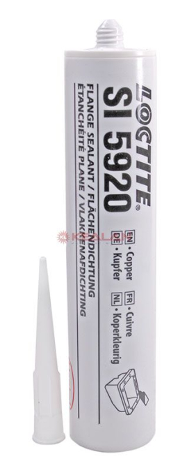 LOCTITE SI 5920 силиконовый герметик термостойкий, медный, 300 мл.