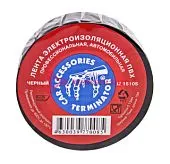 Terminator IZ 1510S изолента черная ПВХ, автомобильная, 15 мм, 10 м.