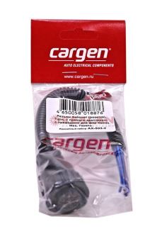 CARGEN AX5032 разъем 967650 байонет (розетка) 7-ми контактный, с прямым адаптером для фар и фонарей 