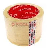 NOVAROLL cкотч упаковочный прозрачный, 40 мкм, 75 мм, 60 м.