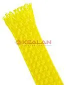 TEC SB-ES-10-Yellow гибкая желтая оплетка для кабеля, 10-20 мм.