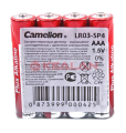 Camelion LR03 SP-4 алкалиновая батарейка, без блистера, 4 шт.