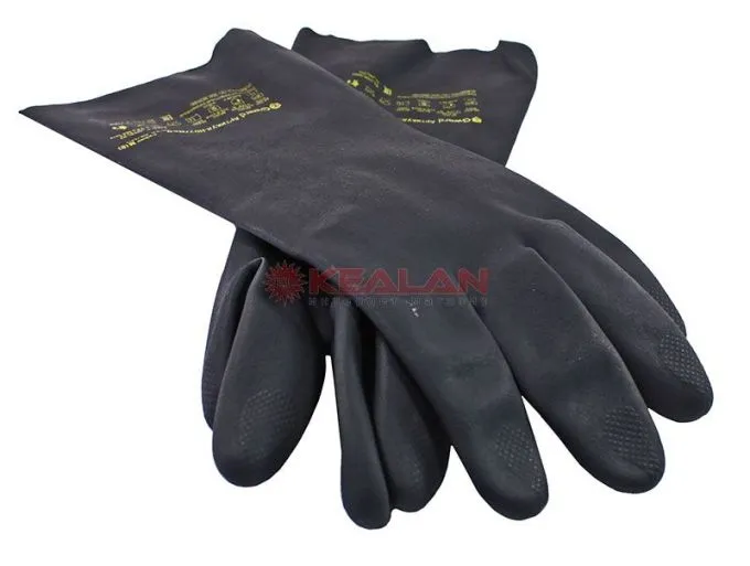 GWARD HD27Neo перчатки из латекса и неопрена, черные, размер 8 (M)