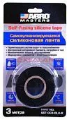 ABRO MASTERS SST-003-BLK-R лента самовулканизирующаяся силиконовая, черная, 3 м.