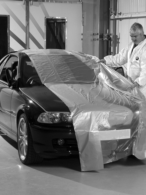 AUTOPACK укрывная пленка, рулон, ширина 4 м, толщина 0,007, длинна 150 м.