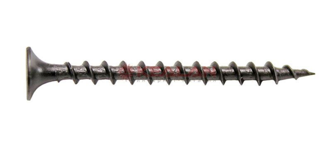 MixOne. cаморез 3,5х45 по ГКЛ (по дереву) крупная резьба, фосфатированный, 1 шт.