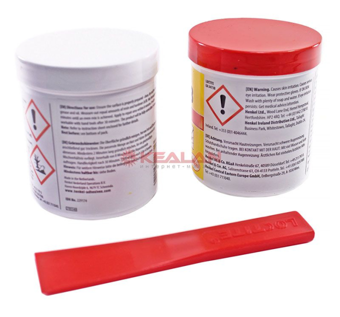 LOCTITE EA 3473 сталенаполненый жидкий состав, ускоренная полимеризация, 2х250 г. 