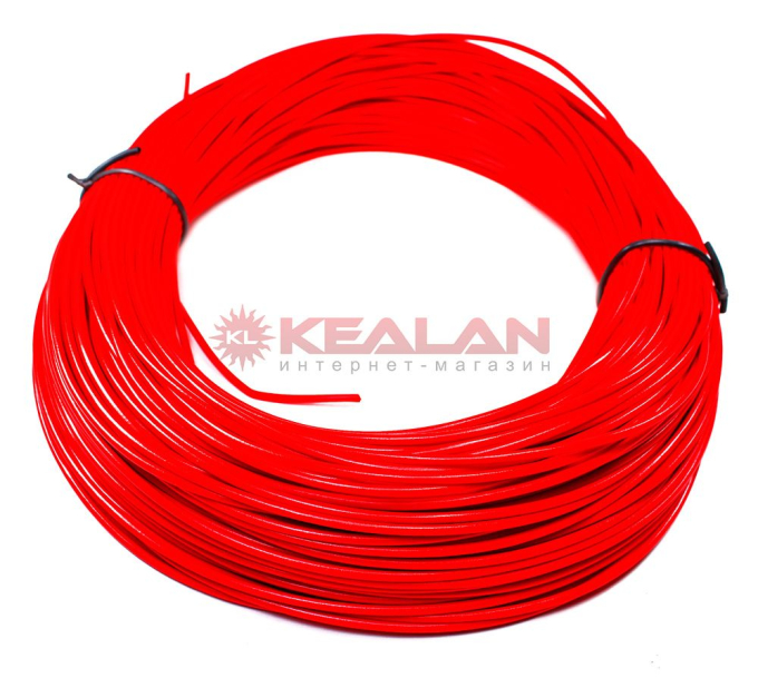 PRETTL ПГВА 1.0R автомобильный провод, цвет красный, 100 м.
