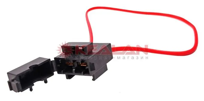 ABRO MASTERS FU-AI825-16AWG держатель флажкового предохранителя прямоугольный, ПВХ