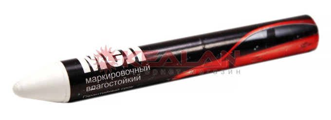 ROSSVIK M.B.X.10 мел белый для маркировки на резине, 10 шт.